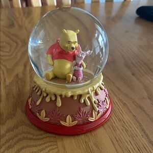 Hallmark Red Base Disney Snow Globe